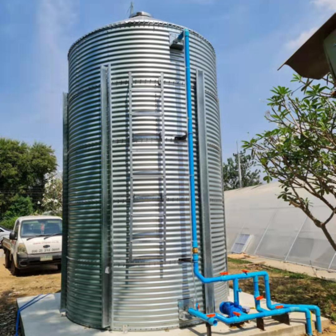 Large water tank 50000 Gallon Galvanized Steel Agriculture Irrigation Water Tank