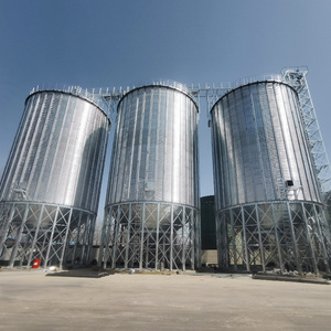 new grain bins for sale  50T- 1500T grain silo hopper bottom galvanized steel small silo for sale