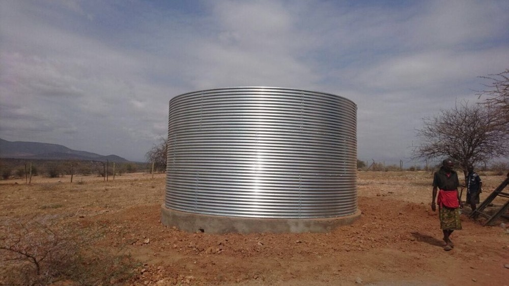 water tank storage 50000 Gallon Galvanized Steel Agriculture Irrigation Water Tank