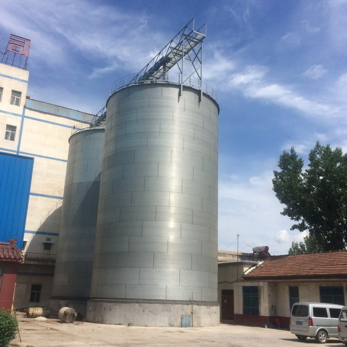 Used grain bins corn paddy wheat steel silos 50t to 15000t grain silo for sale