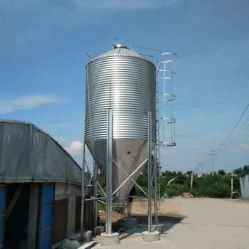 4 ton grain bin for sale 2 ton grain bin  poultry galvanized feed bins small feed silo for sale