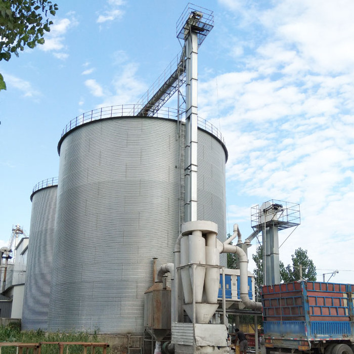 high level material big capacity steel customized wheat corn seed grain storage silos