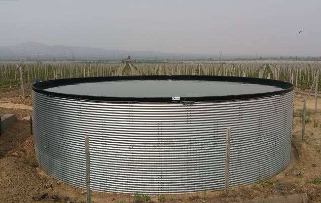 water tank storage 50000 Gallon Galvanized Steel Agriculture Irrigation Water Tank