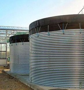 Large water tank 50000 Gallon Galvanized Steel Agriculture Irrigation Water Tank