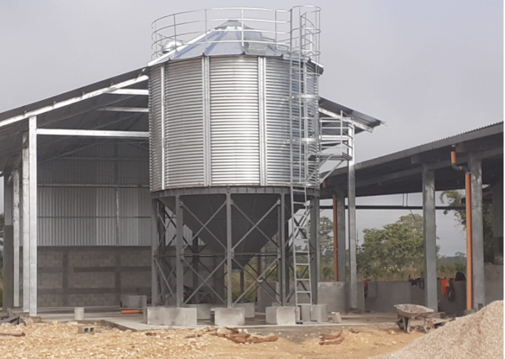 5 ton grain bin for sale feed storage silo poultry galvanized feed bins feed grain bin