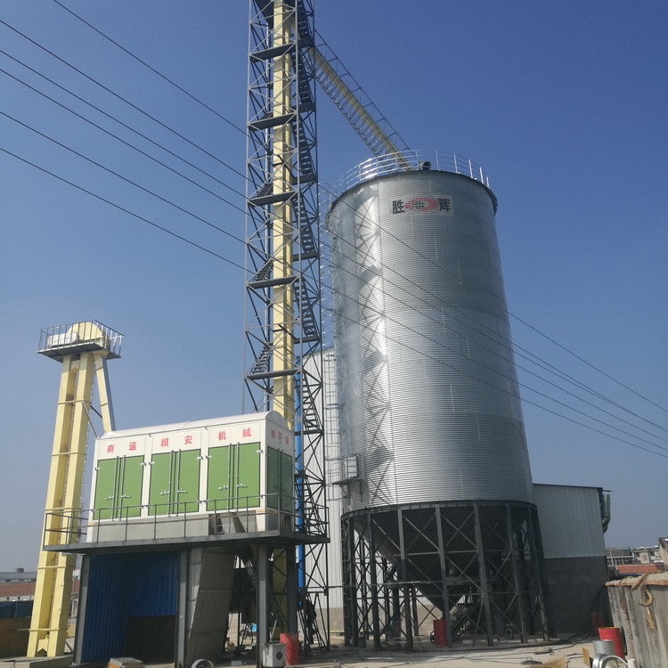 Used grain bins corn paddy wheat steel silos 50t to 15000t grain silo for sale