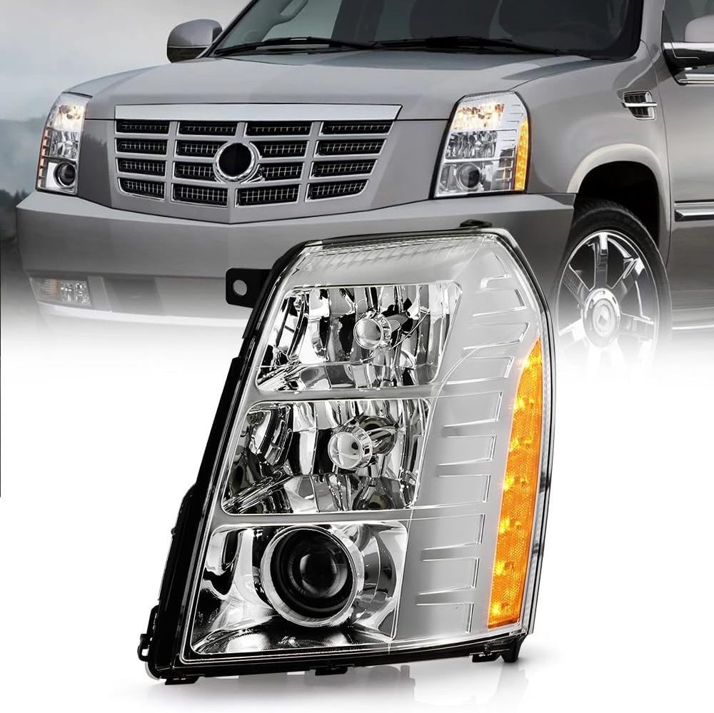 Flyingsohigh HID Front Light Headlamp For Cadillac Escalade 2007 2008 2009 2nd Design OEM headlight GM2502291 25897648