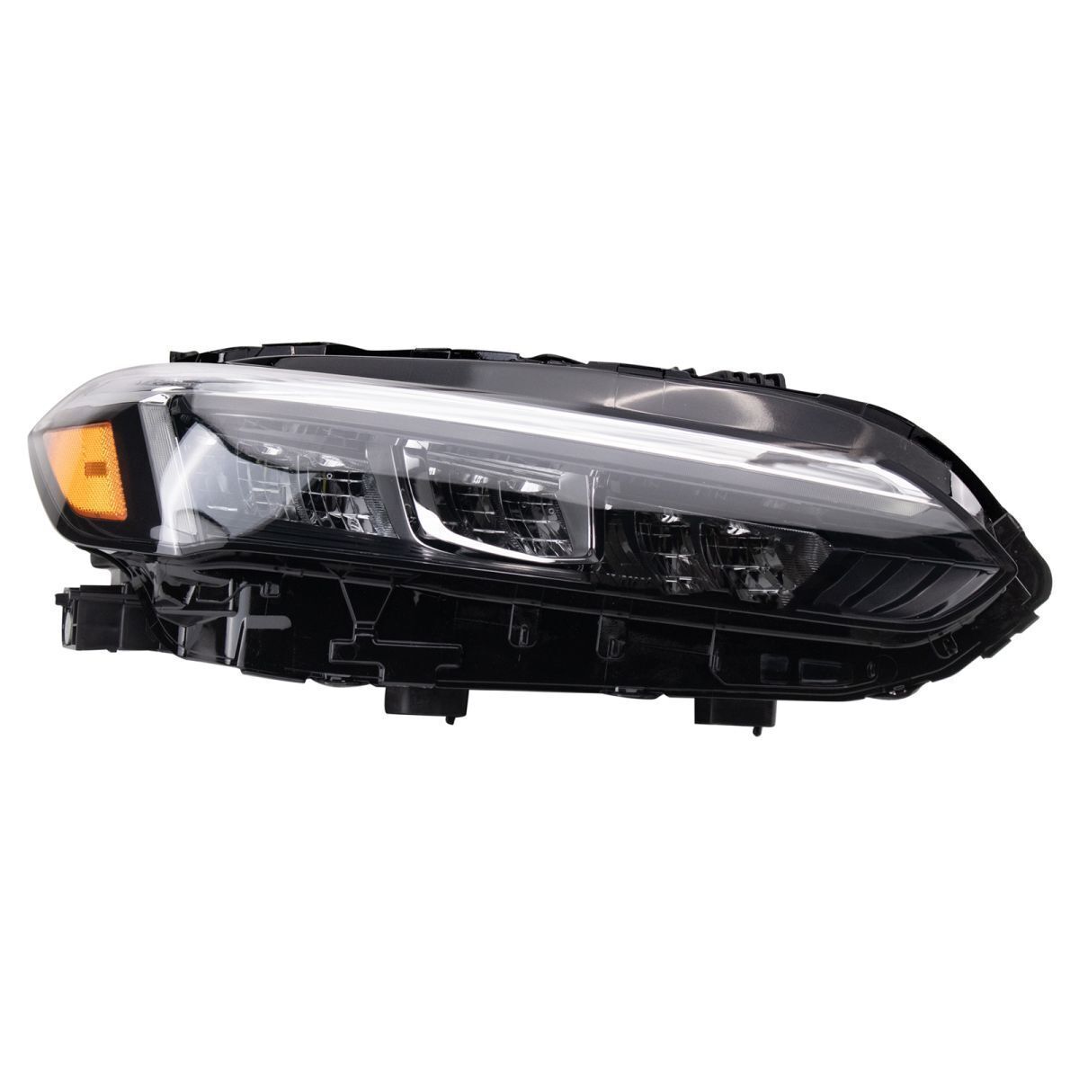 LED Headlamp Head light For Honda Civic Black/Clear Lens Front Lamp Headlight HO2503205 33100-T20-A52