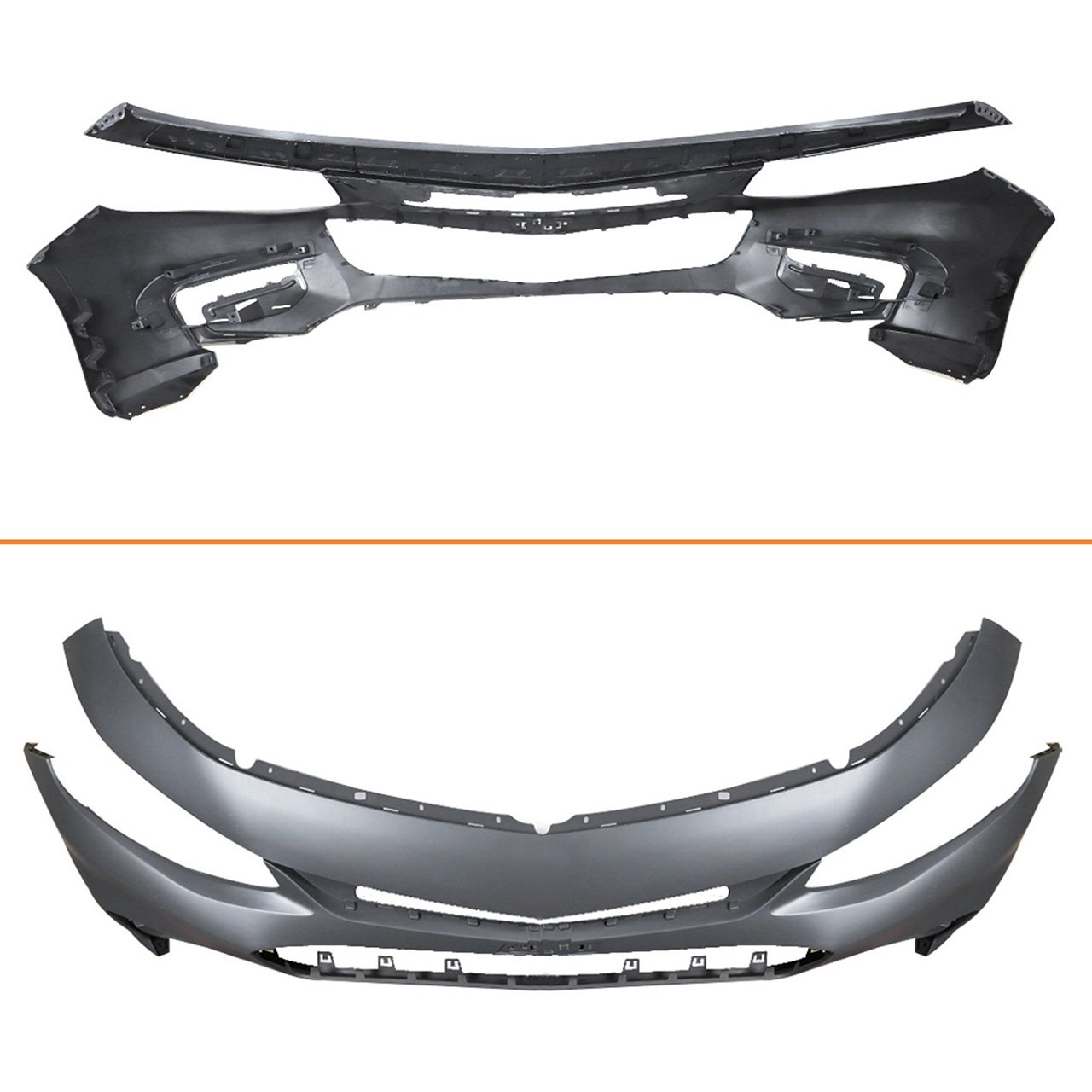 Car Bumpers bar car body kits for front bumper cover chevy malibu 2016 2017 2018 auto body systems GM1000998