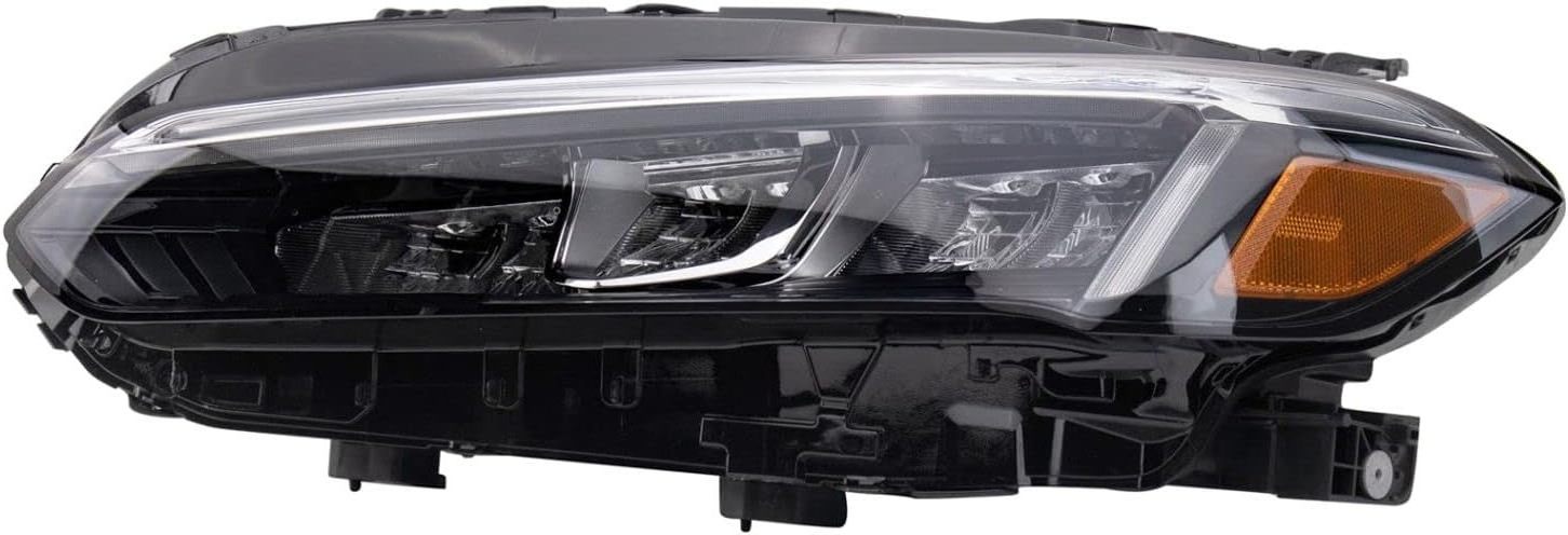 LED Headlamp Head light For Honda Civic Black/Clear Lens Front Lamp Headlight HO2503205 33100-T20-A52