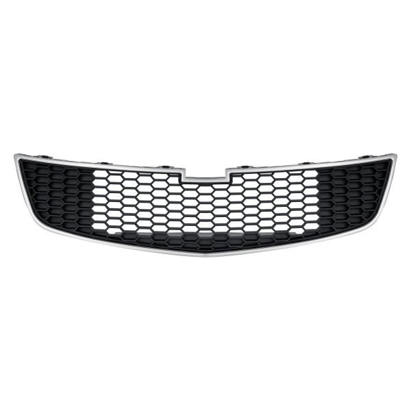 Flyingsohigh Middle Bumper Grille For 2011-2016 Chevrolet Cruze ECO 1.4L body part Chrome Auto Grill GM1200624 95225615