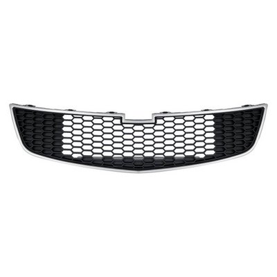 Flyingsohigh Middle Bumper Grille For 2011-2016 Chevrolet Cruze ECO 1.4L body part Chrome Auto Grill GM1200624 95225615