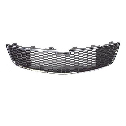 Flyingsohigh Middle Bumper Grille For 2011-2016 Chevrolet Cruze ECO 1.4L body part Chrome Auto Grill GM1200624 95225615