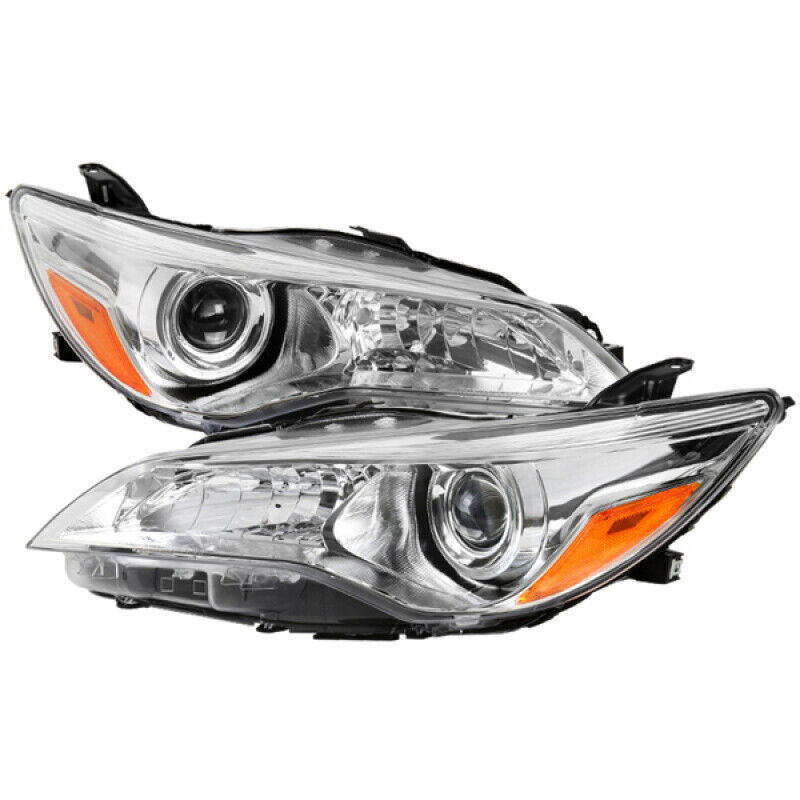 Headlight Headlamp For Toyota Camry LE 2015-2017 USA Model Chrome Housing clear lens Head Light Head Lamp 81110-06E10