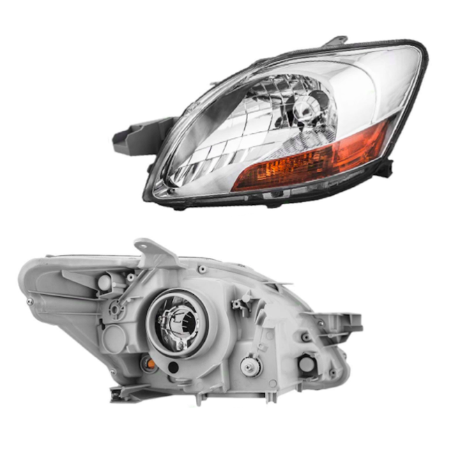 Headlight Front Light Projector Lamp for 2007-2012 Toyota Yaris Sedan 4DR accessories 81170-52740 81130-52750 car parts