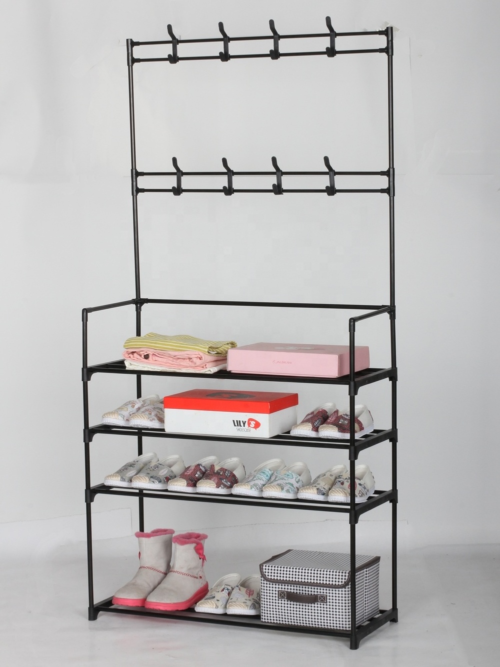 022Factory sale Foldable  Storage Shoe Cabinet Shoe shelf DIY Clothes Shoe Rack