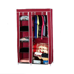 Non-woven cloth Portable Foldable fabric bedroom Storage cabinet