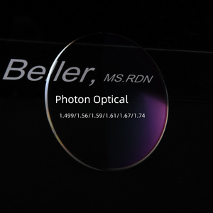 Photon 1.56 Optical Blue Block Lens 156 Blue Cut Eyeglasses Lenses HMC SHMC Single Vision Optical Lenses