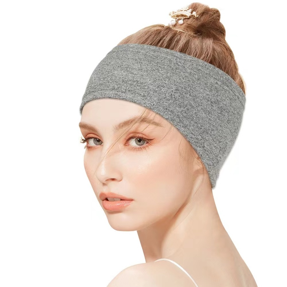 New men's and women's sports headband fitness sweat-absorbent turban yoga running headband