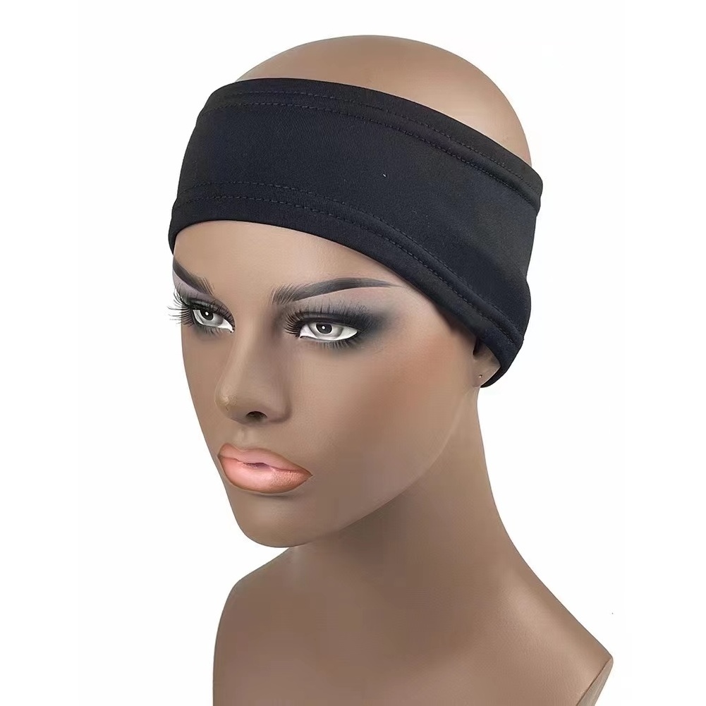 New men's and women's sports headband fitness sweat-absorbent turban yoga running headband