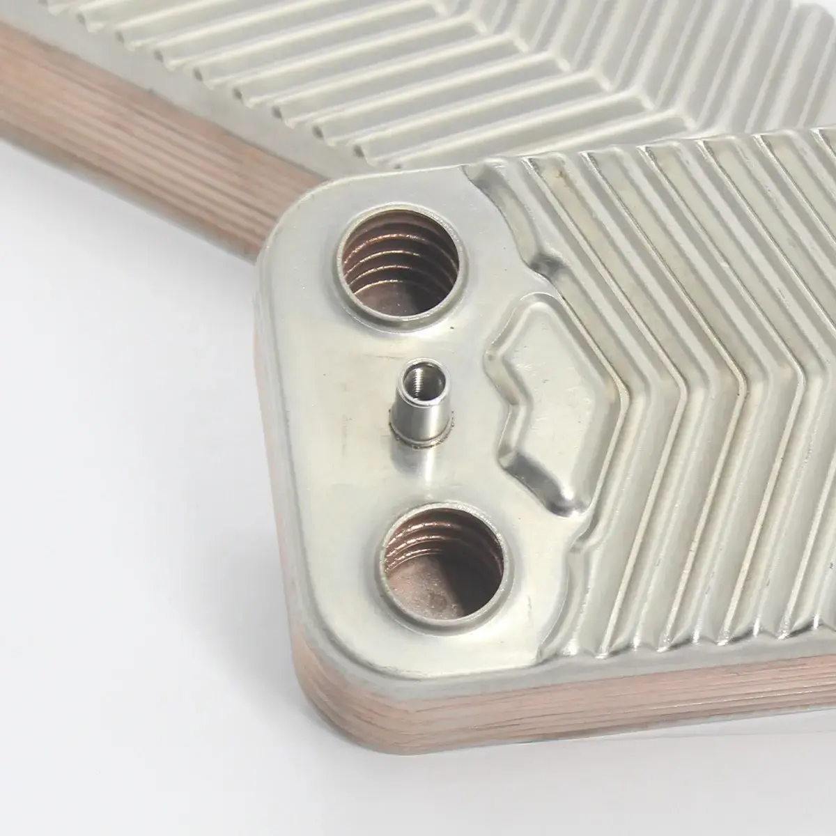 New Copper Compact Brazed Plate Heat Exchanger For Refrigeration And Heating