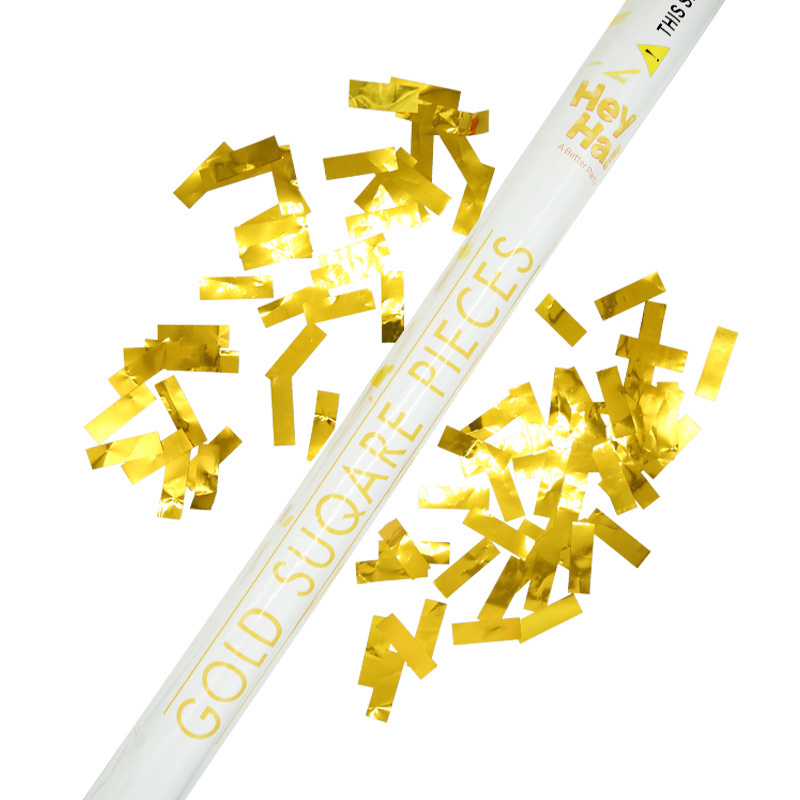 Party decorated compressed air environment-friendly confetti cannon for celebration