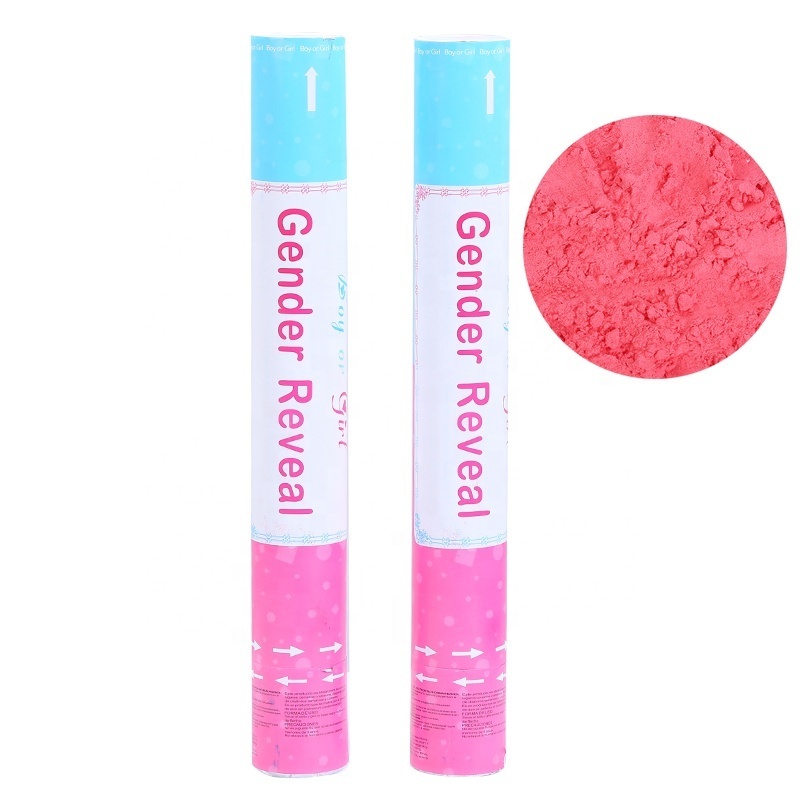 Factory direct selling is safe pollution-free gender reveal powder confetti cannon