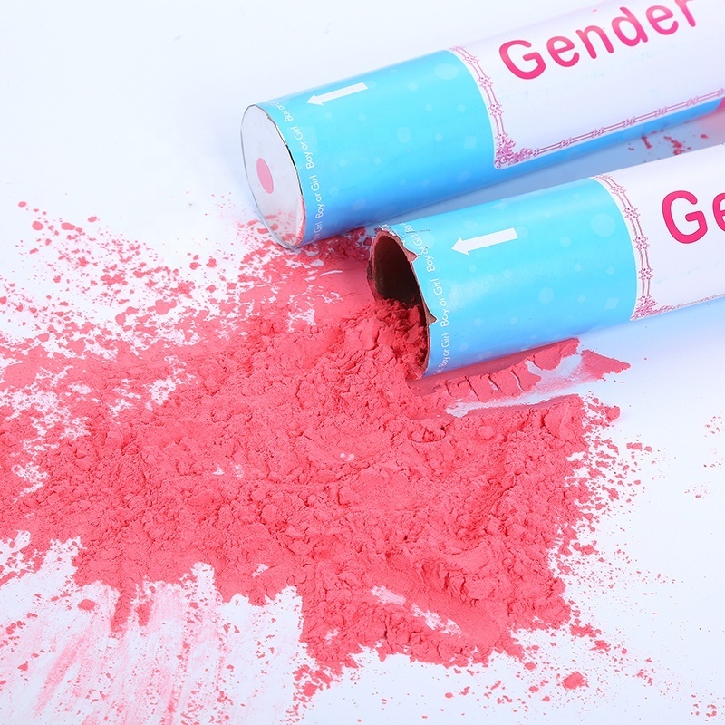 Factory direct selling is safe pollution-free gender reveal powder confetti cannon