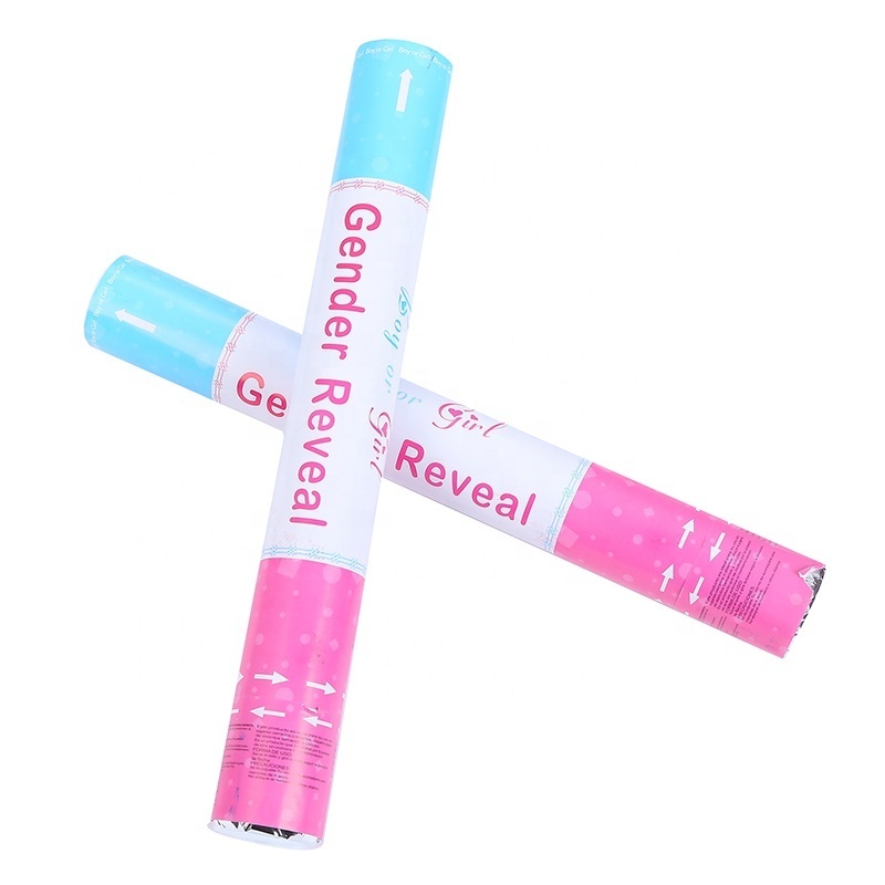 Factory direct selling is safe pollution-free gender reveal powder confetti cannon