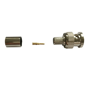 BNC Plug Male Crimp RG6 Connector