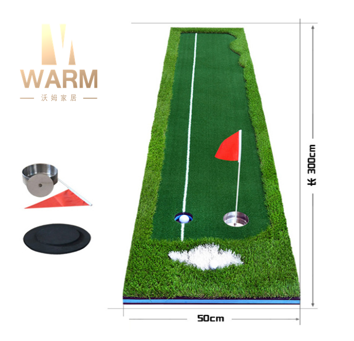 Indoor golf practice mat putting green mat golf training green artificial grass