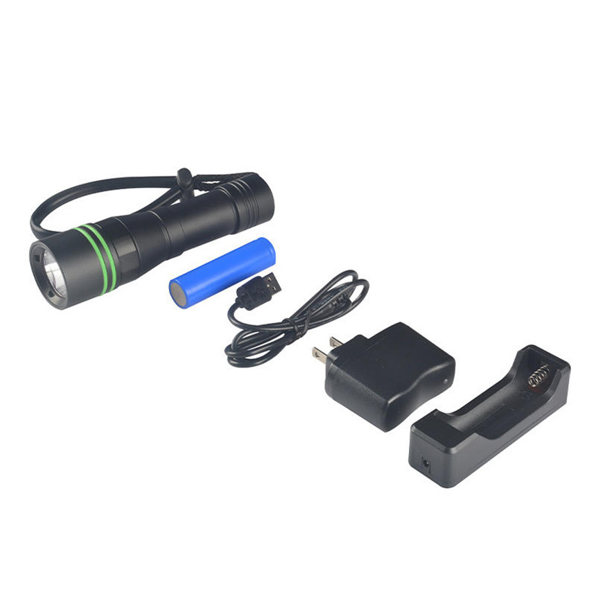 Wholesale HOT SALE Waterproof Camping super bright High Power 1000 lumen Rechargeable flashlight Led Strobe Torch Light