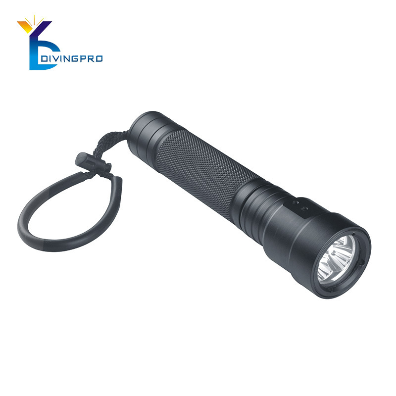 Waterproof Aluminium 30W  handheld torch light led diving torch flash light