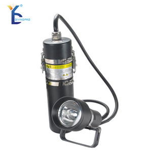 High lumen well-designed waterproof scuba canister dive light flashlight