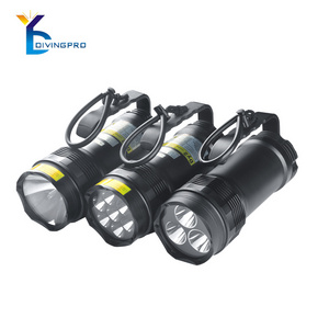 Most powerful LED  diving flashlight 5000lm underwater diving torch lighter