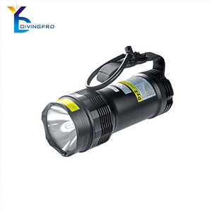 Professional IP68  Rechargeable HID Diving Flashlight 5000 Lumens Scuba Diving Torch