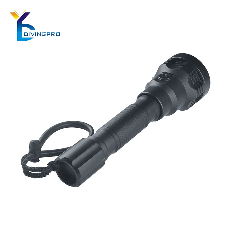 Diving IP68 Rechargeable XML T6 Powerful Diving Torch Scuba LED Flashlight for sale