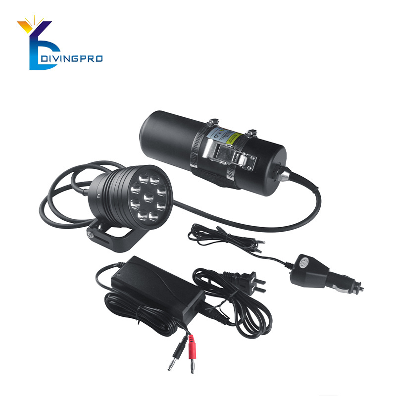 IPX8 Diving Torch Scuba Led Light Diving Light Underwater 1500 Lumens Long Runtime Canister Diving Flashlight