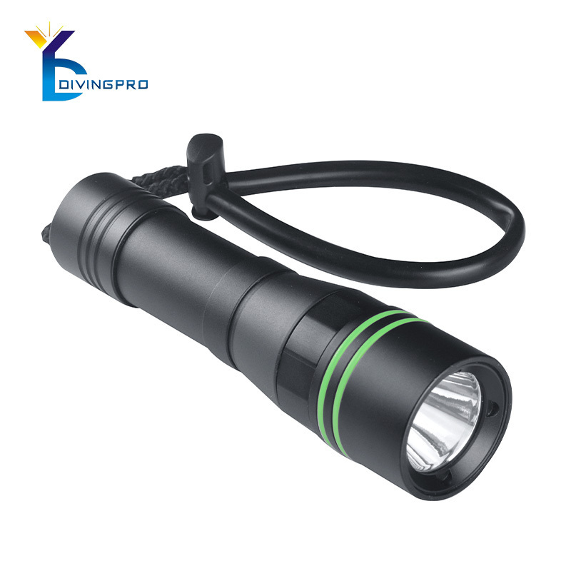 IP68 Underwater Diving Torch Light 18650 LED Waterproof Flashlight 1000 lumen