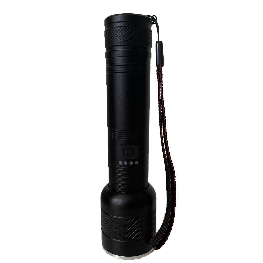 800 lumens IPX3 Waterproof XHP50 tactical flashlight retractable flashlight  aluminum alloy