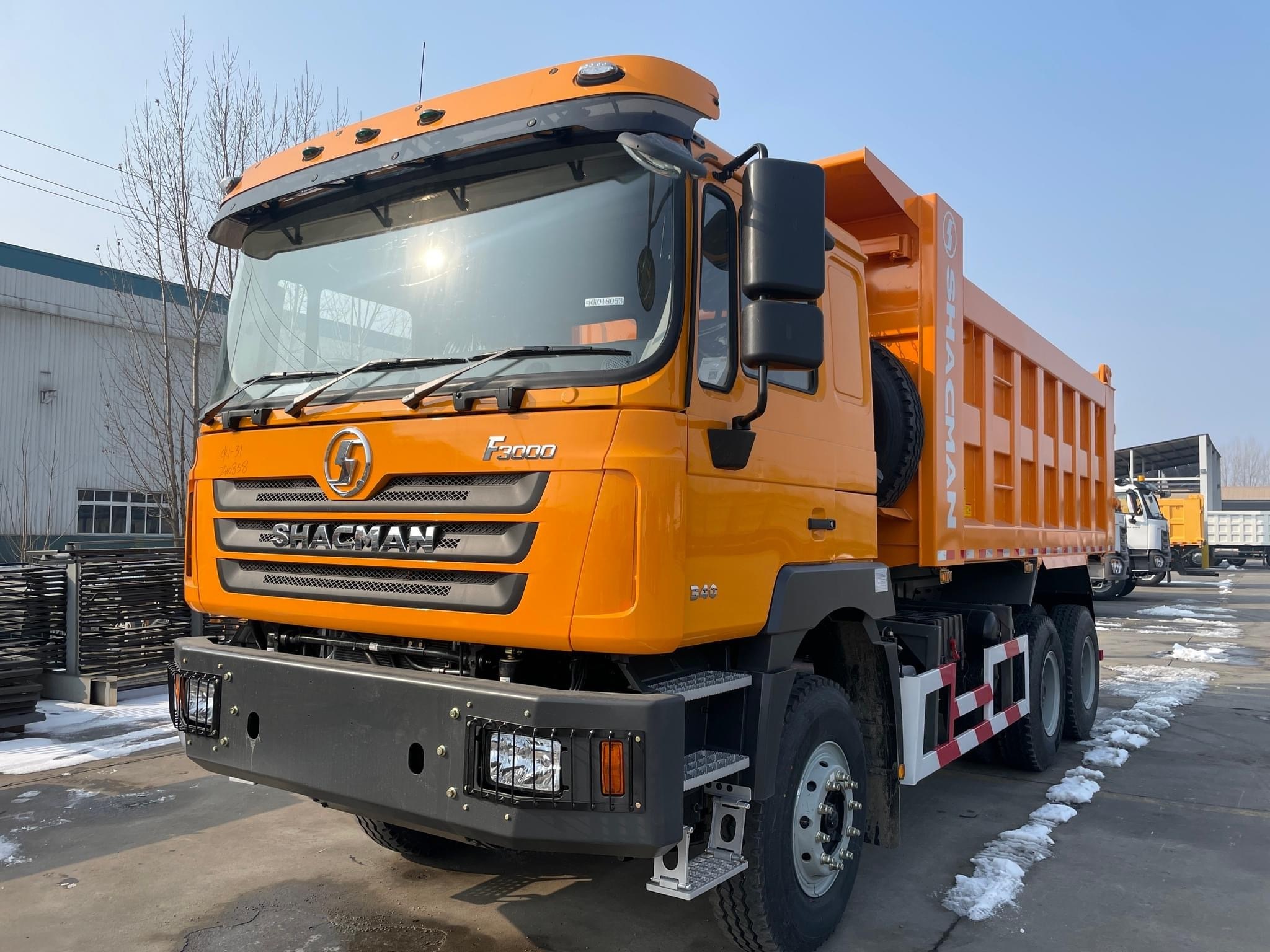 SHACMAN New Diesel Heavy Truck F3000 6x4 10-Wheeler with Weichai Engine Fast Gearbox Euro 3-Dump Trucks