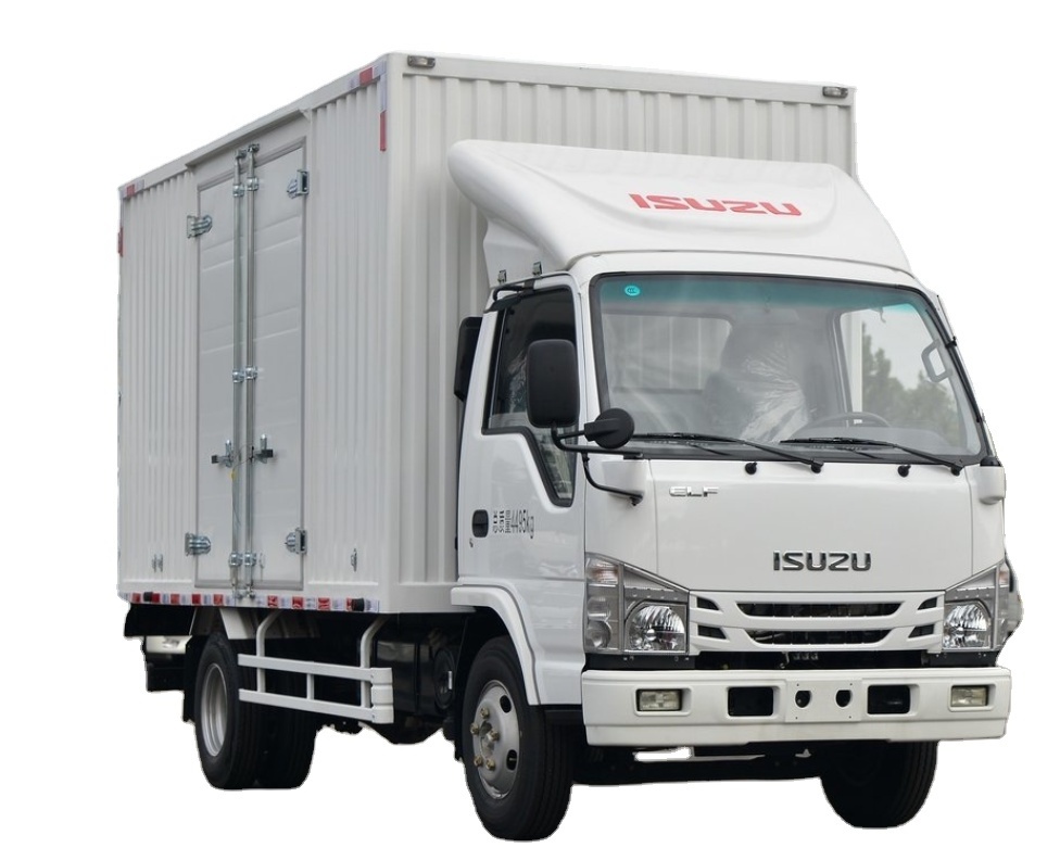 New Isuzzu 100P Mini Truck 4x2 Cargo Van 120hp Diesel Engine Manual Transmission Air Suspension Driver's Seat Euro 5 Standard