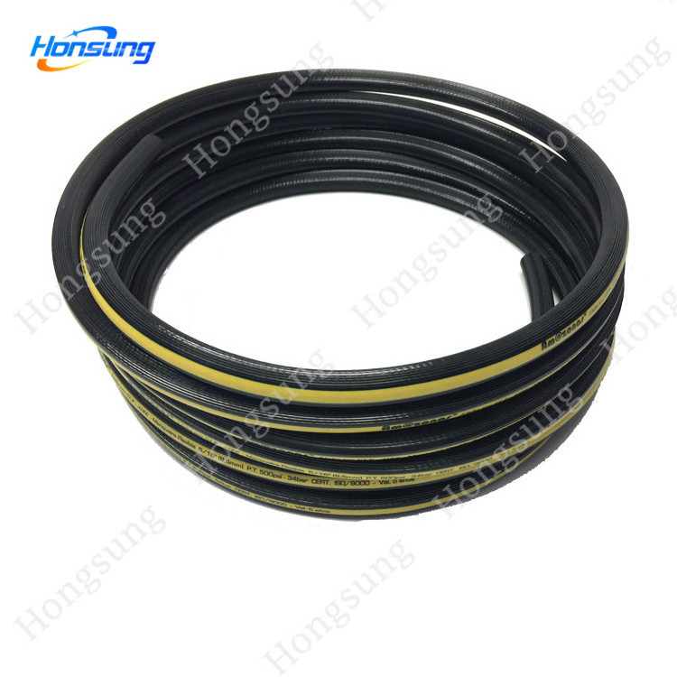 Commercial yellow cooker hose flexible lpg natural gas hose