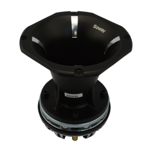 PRO 3" TITANIUM COMPRESSION DRIVER TWEETER WITH HORN DRIVER UNIT 1200 WATTS 2 inch THROAT SPEAKER & HORN