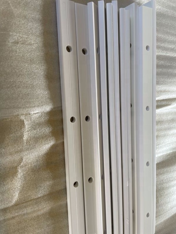 China manufacturer of White PVC Decorative Profiles For Interior Window Door Room Divider