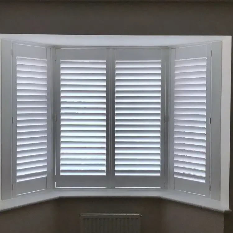 China Factory wholesale window  motor plantation shutters