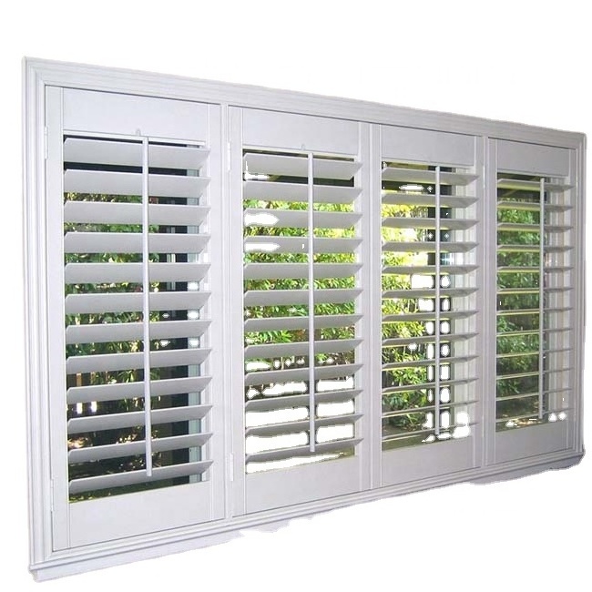 China Factory wholesale window  motor plantation shutters