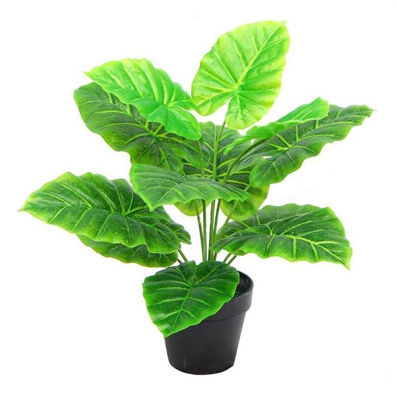 Artificial Plants Coconut Palm Faux Hight Quality White Green Wall Centerpiece Tree Orchid Mini Artificial Plants