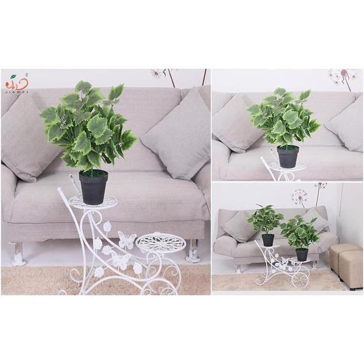 Artificial Plants And Flowers Home Oem/Odm Hotel Coconut Palm 2024 Small Flower Garland Artificial Plant Simulation Green Plant