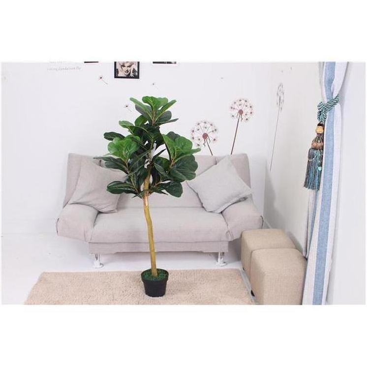 Artificial Plants And Flowers planta artificial exterior Hot Sale Orchid Banyan With Vase Potted Fake Plants Room Decor Small